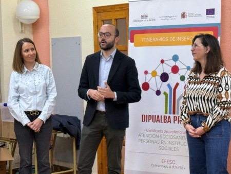 Fran Valera inaugura en Tobarra el curso de Atención Sociosanitaria de Dipualba Protege II con 18 participantes de la comarca